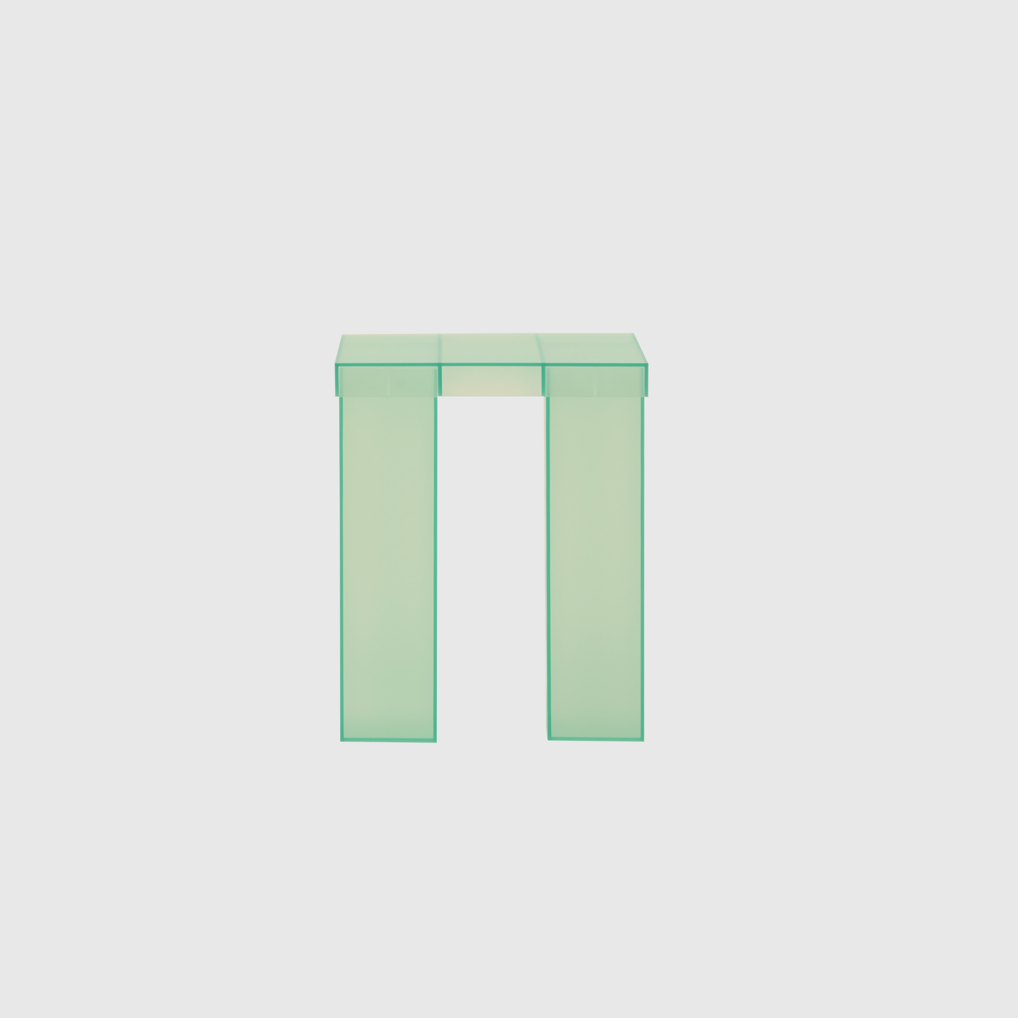 Cube Side Table - Mint