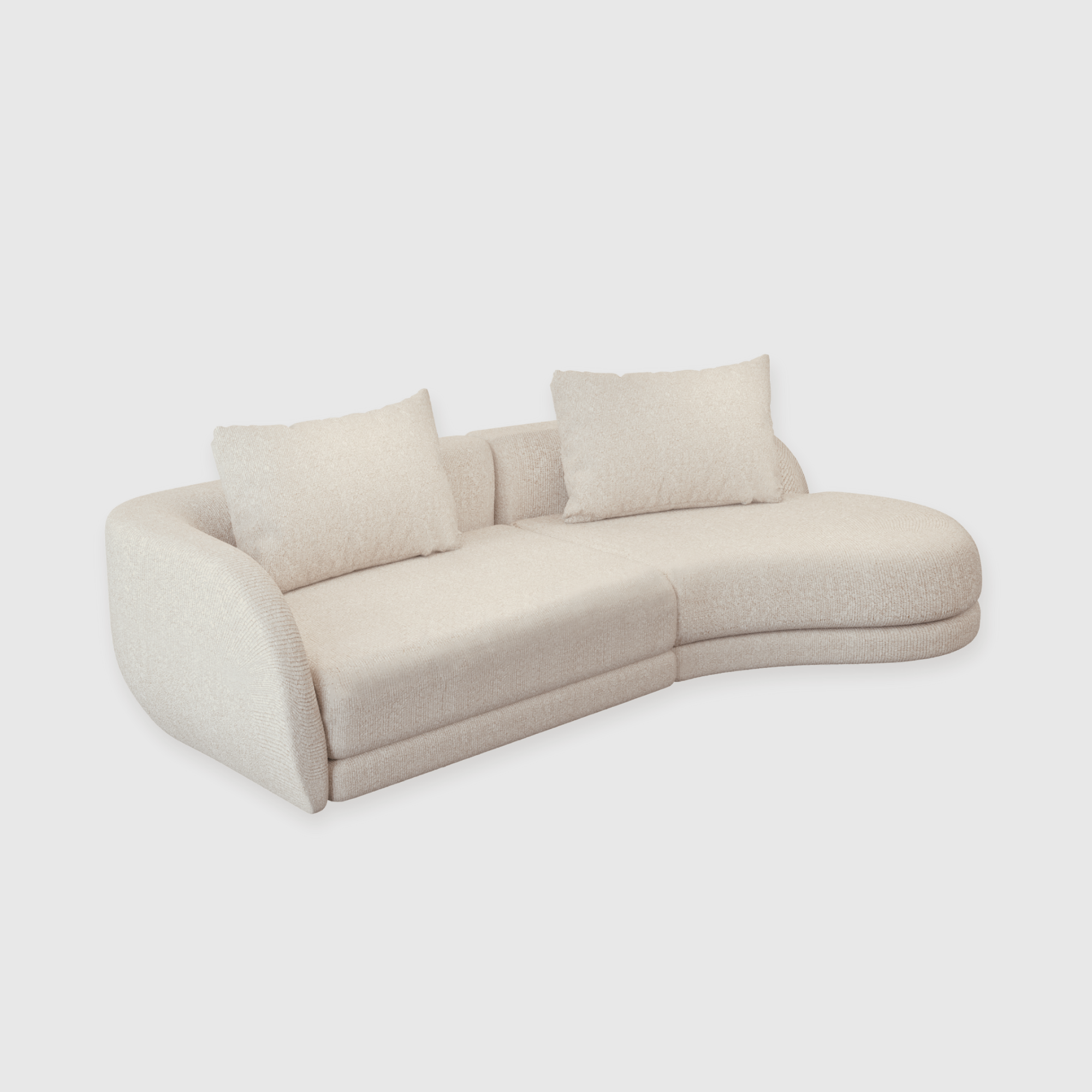 Cirra Sofa - 2 Seater Chaise Sofa