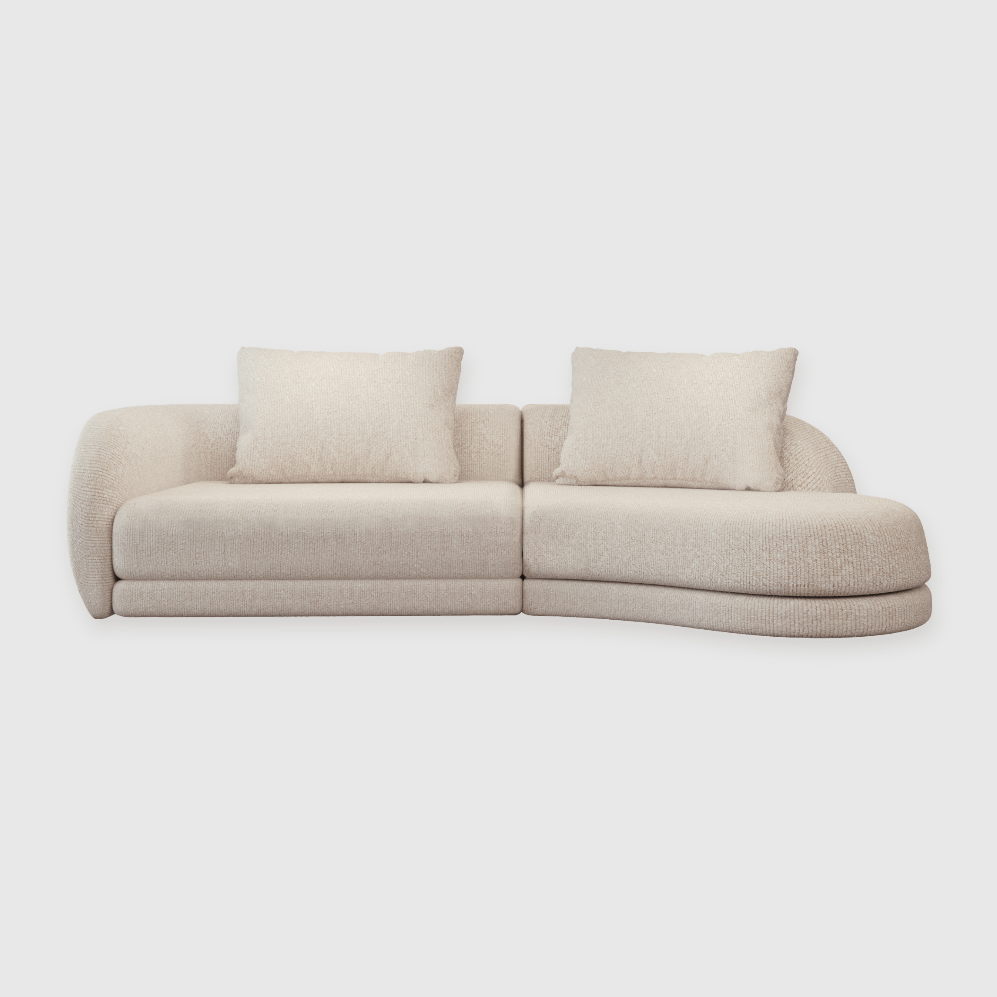 Cirra Sofa - 2 Seater Chaise Sofa