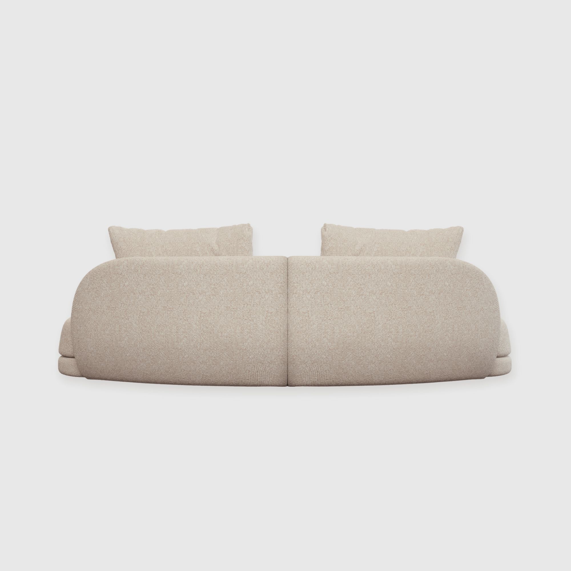 Cirra Sofa - 2 Seater Curved Sofa