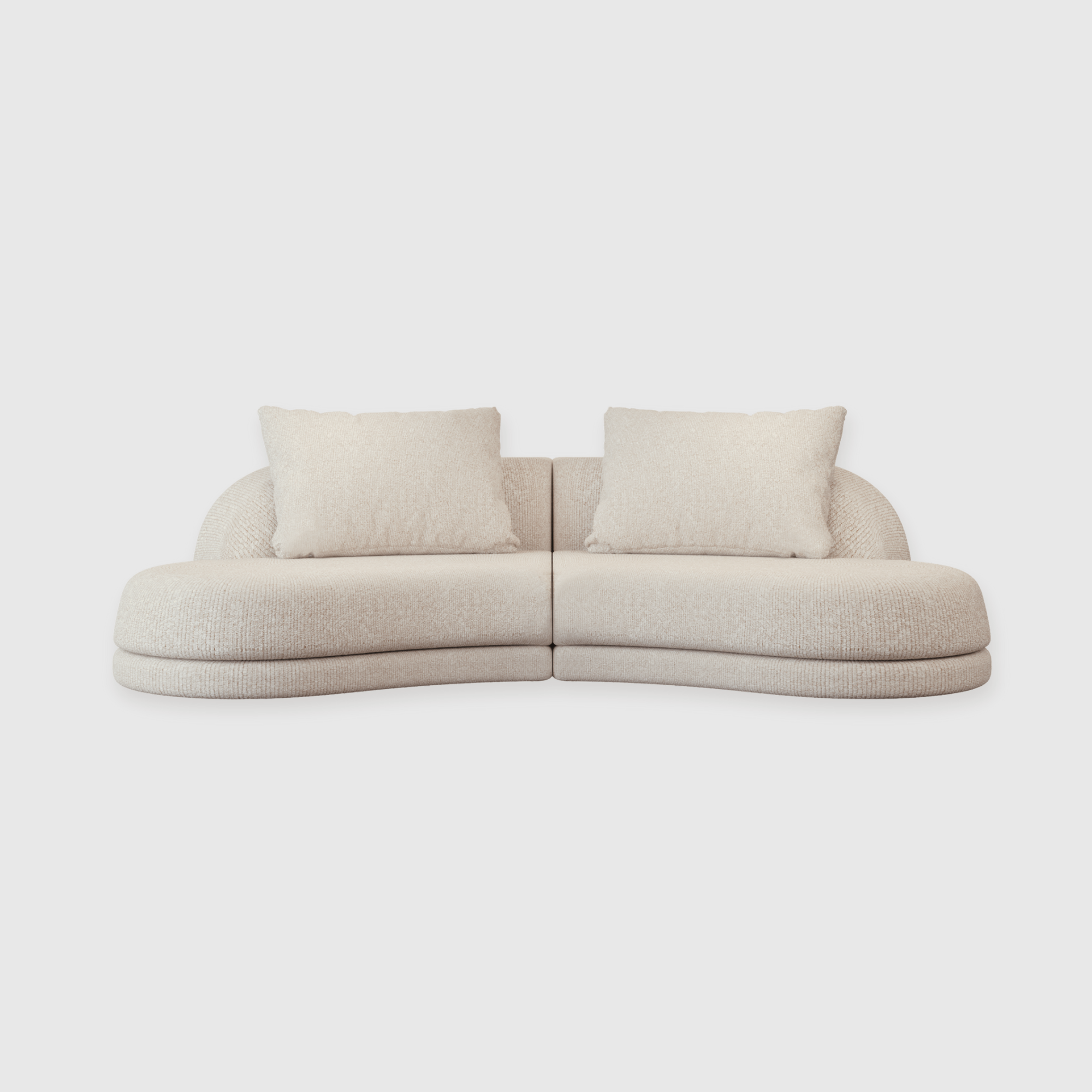 Cirra Sofa - 2 Seater Curved Sofa