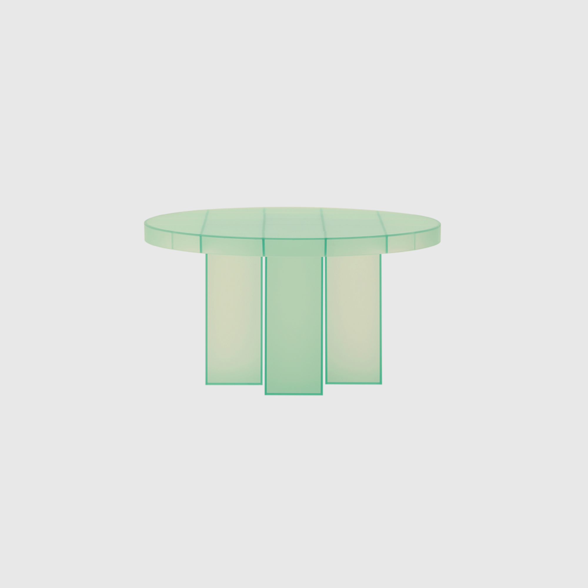 Cube Coffee Table - Mint