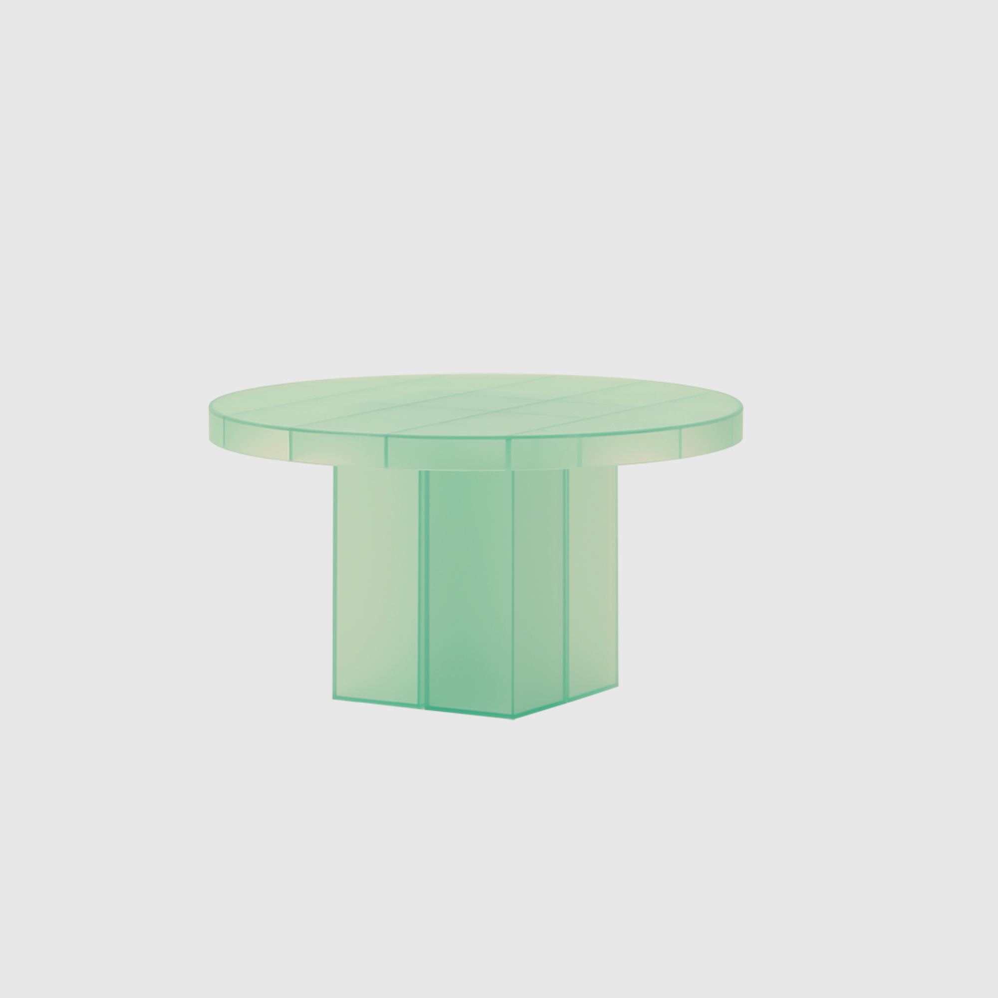 Cube Coffee Table - Mint
