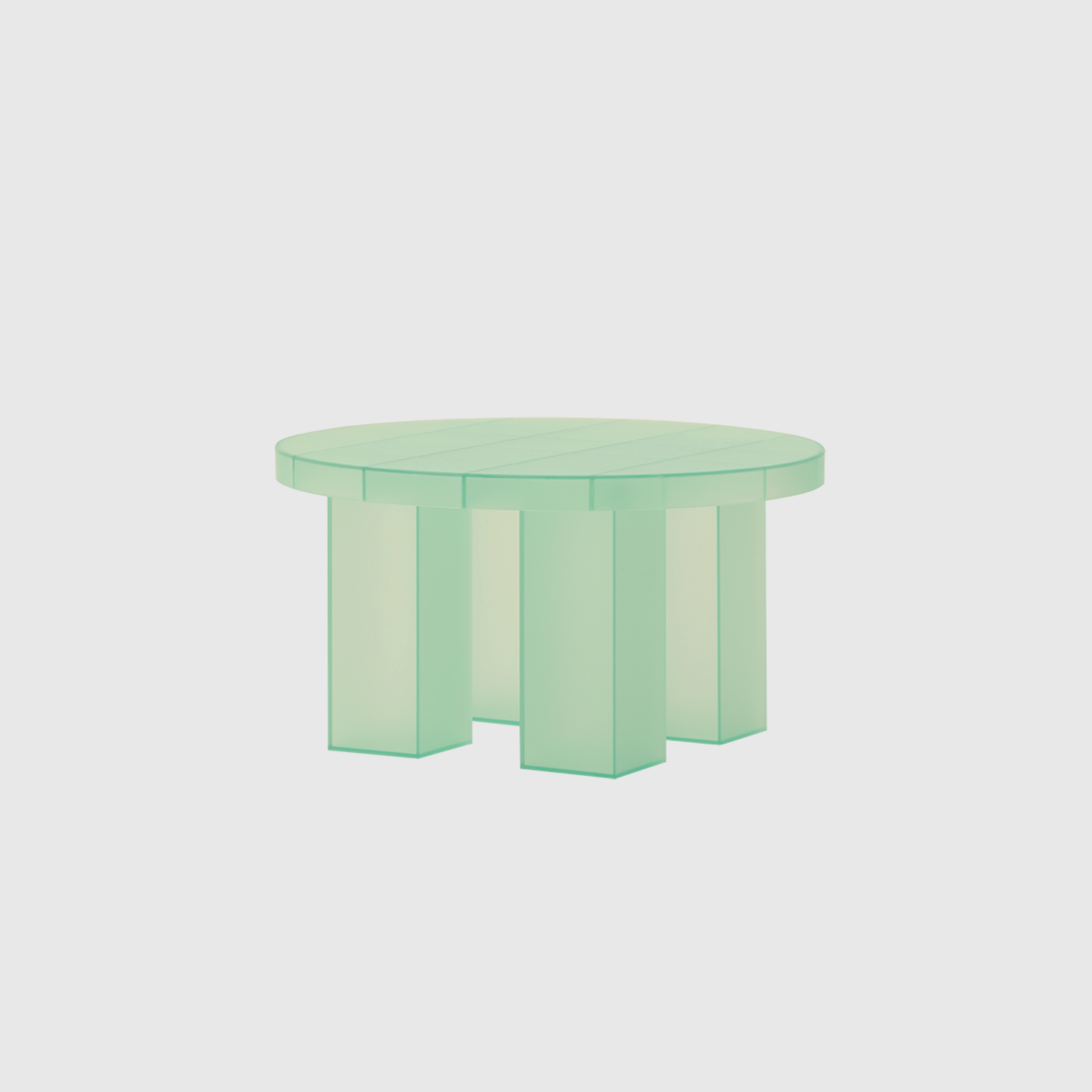 Cube Coffee Table - Mint