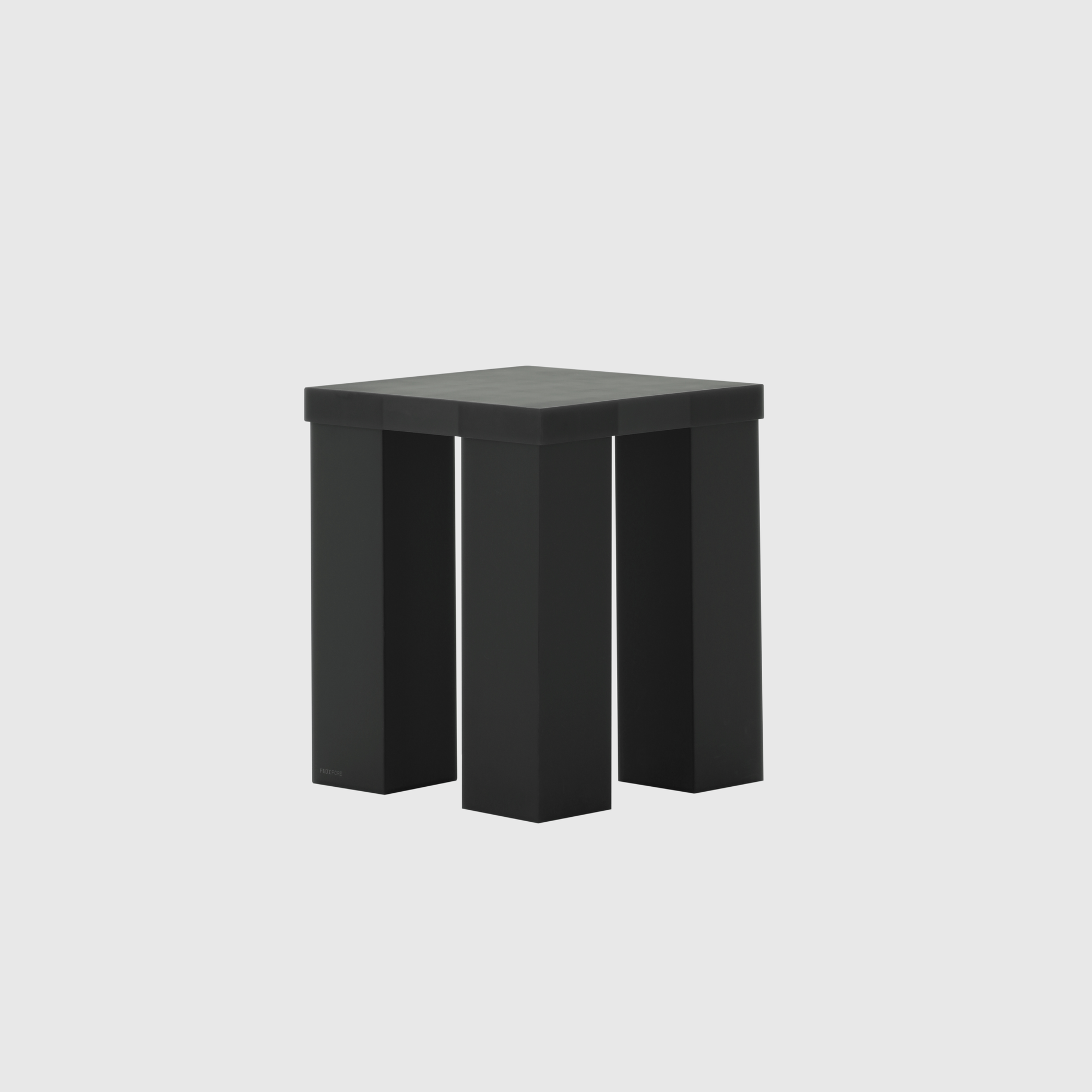 Cube Side Table - Black