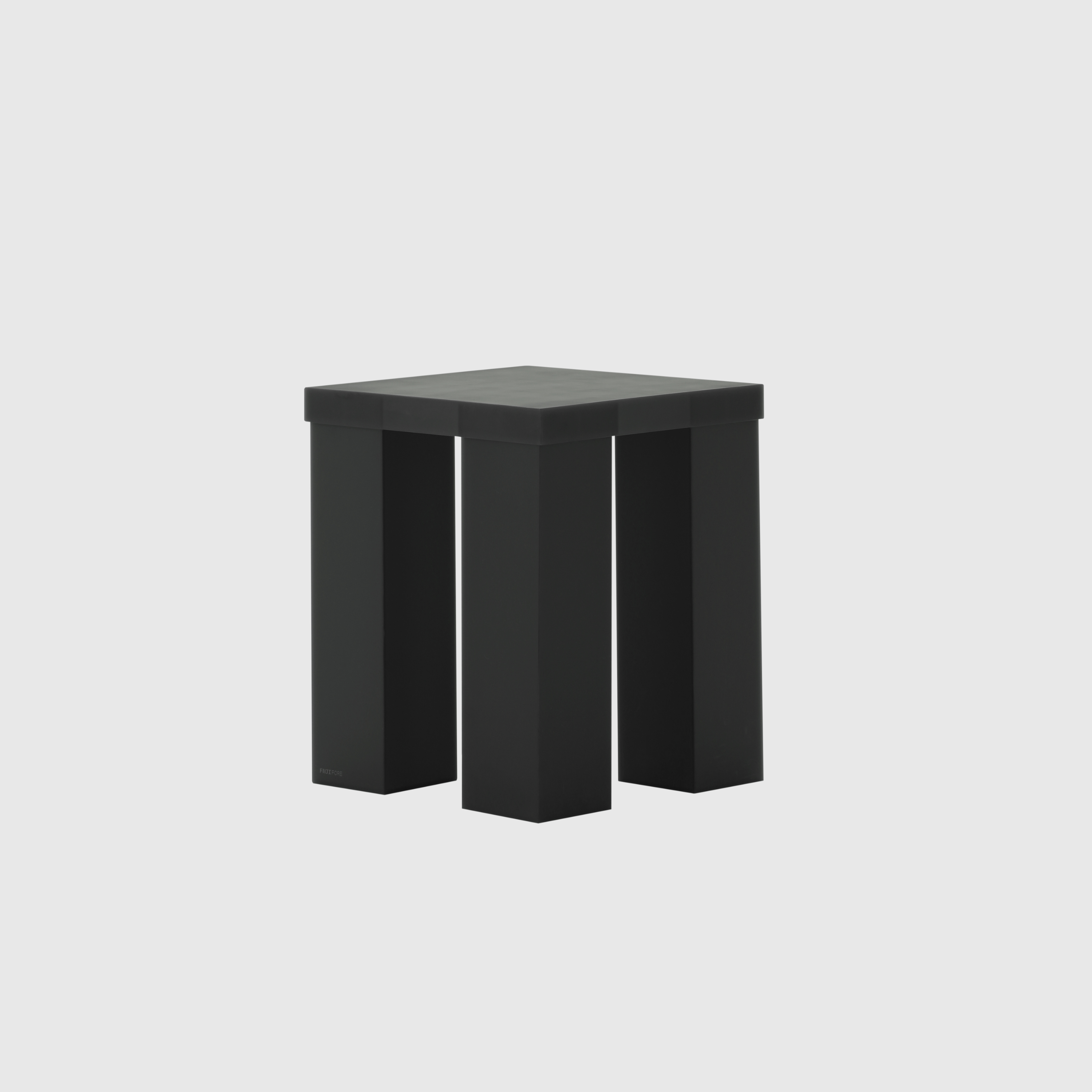 Cube Side Table - Black