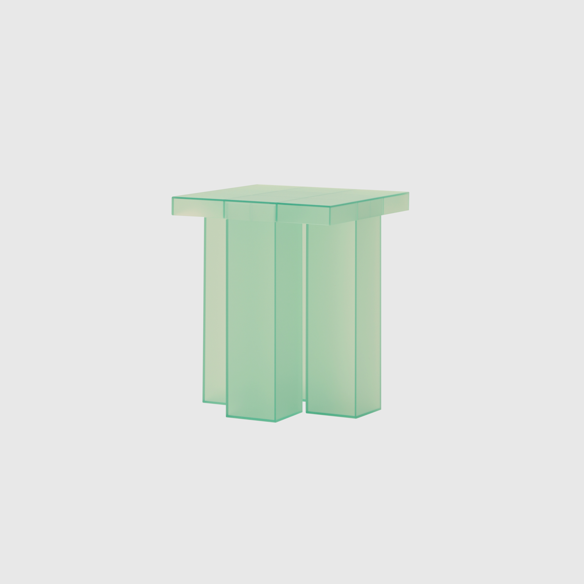 Cube Side Table - Mint