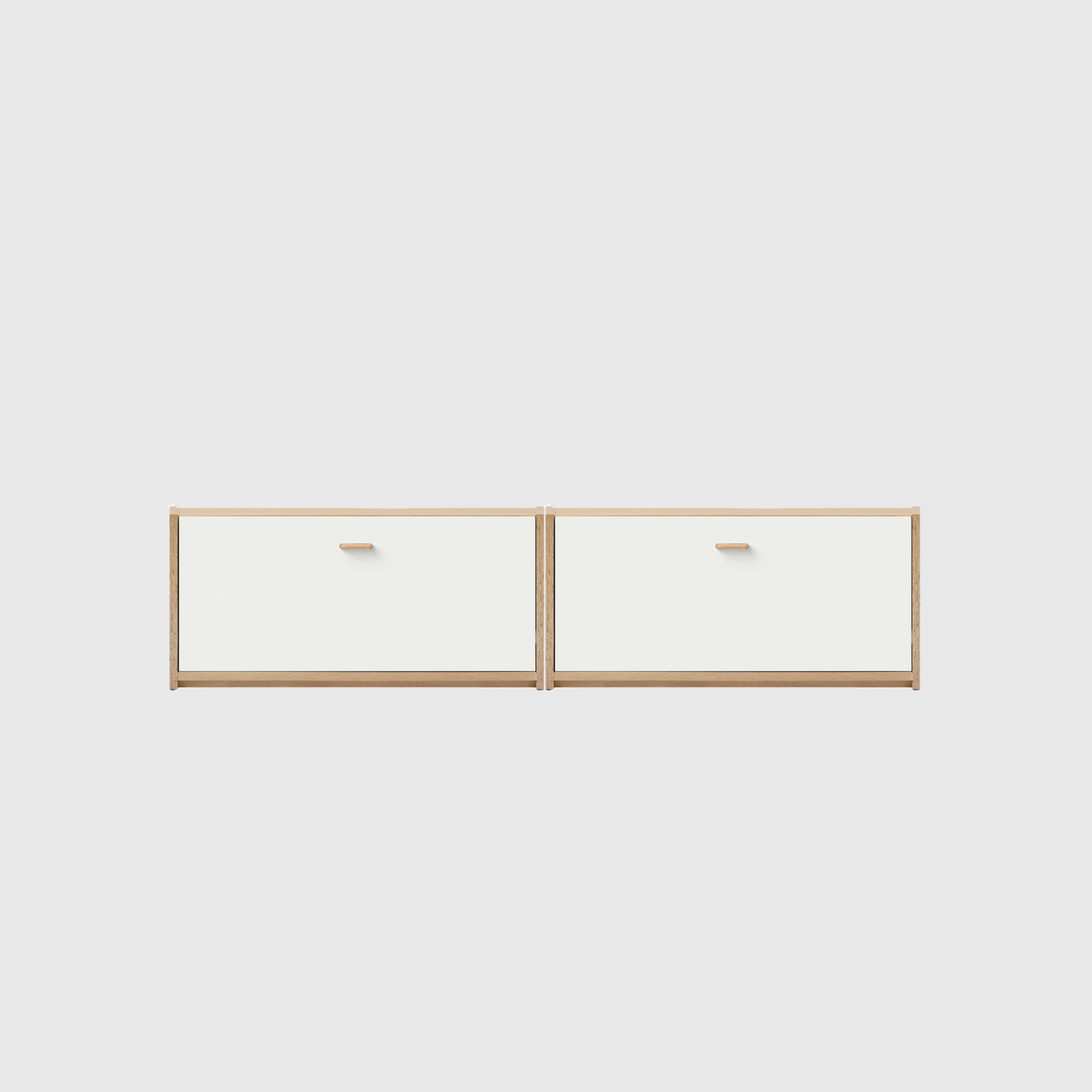 Half-Wood Side Cabinet