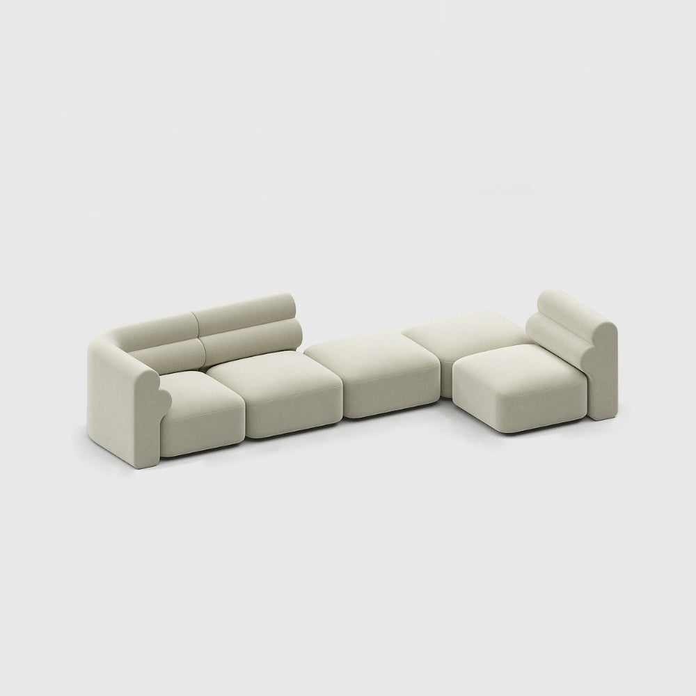 Loaf Modular Sofa - 5 Pieces Configuration