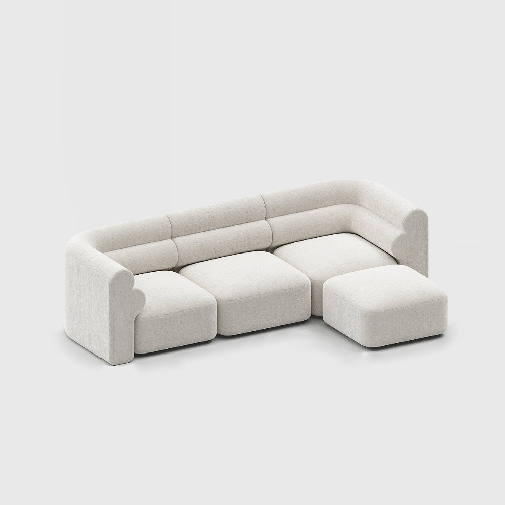 Loaf Modular Sofa - 3 Seater Chaise