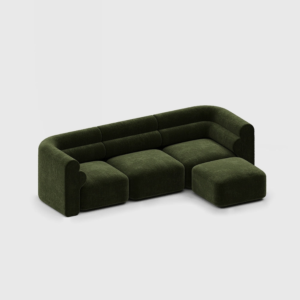 Loaf Modular Sofa - 3 Seater Chaise