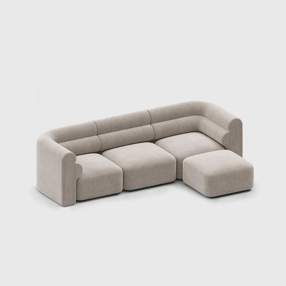 Loaf Modular Sofa - 3 Seater Chaise