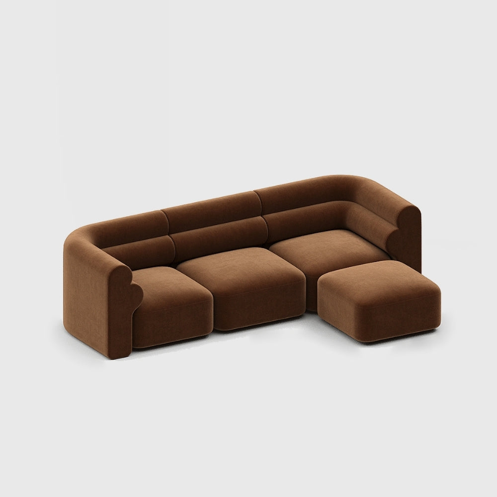Loaf Modular Sofa - 3 Seater Chaise