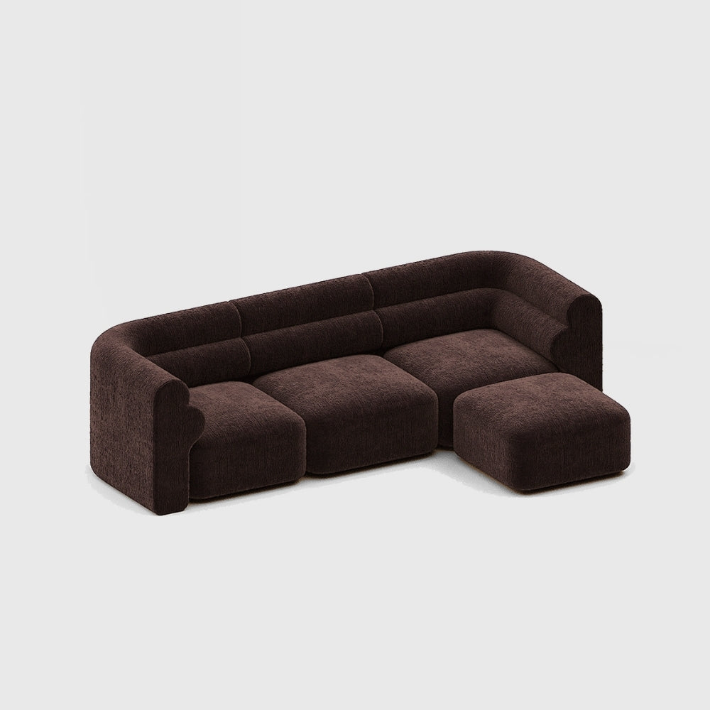 Loaf Modular Sofa - 3 Seater Chaise