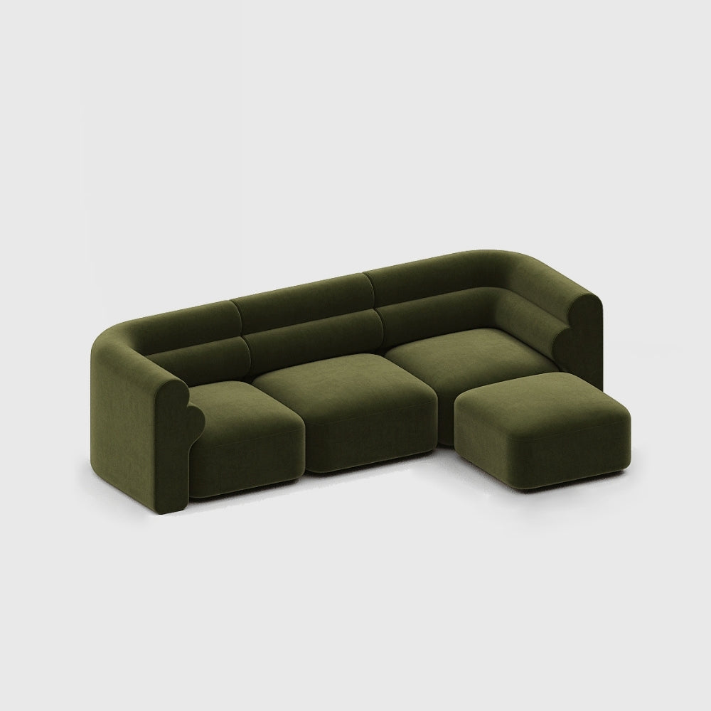 Loaf Modular Sofa - 3 Seater Chaise