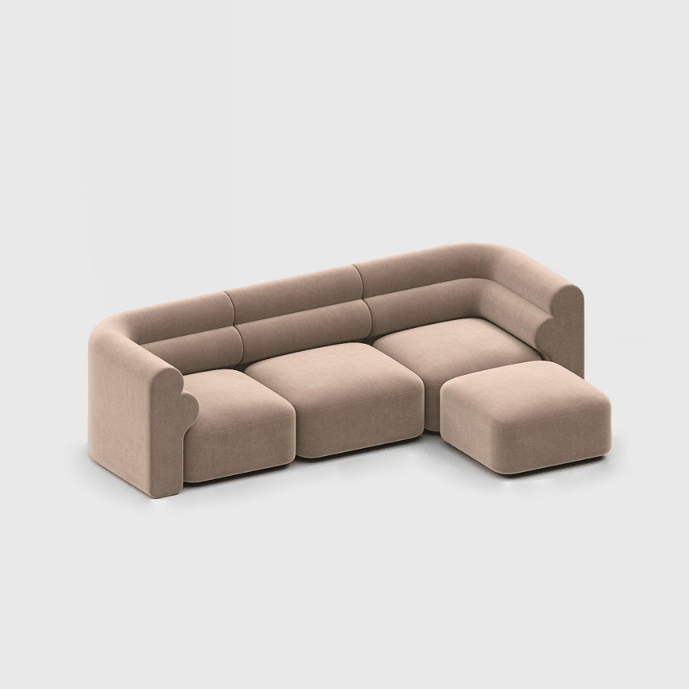 Loaf Modular Sofa - 3 Seater Chaise