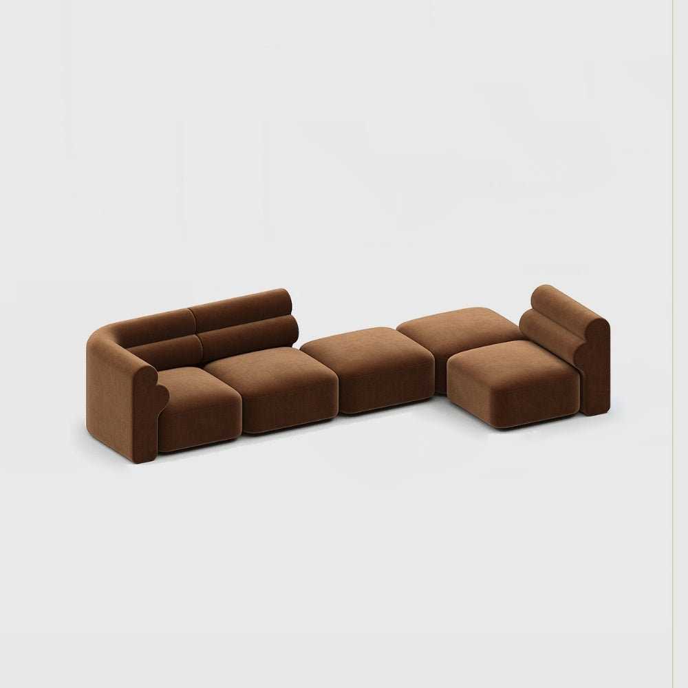 Loaf Modular Sofa - 5 Pieces Configuration