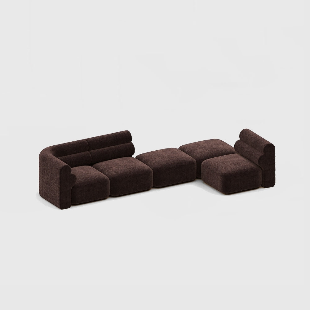 Loaf Modular Sofa - 5 Pieces Configuration