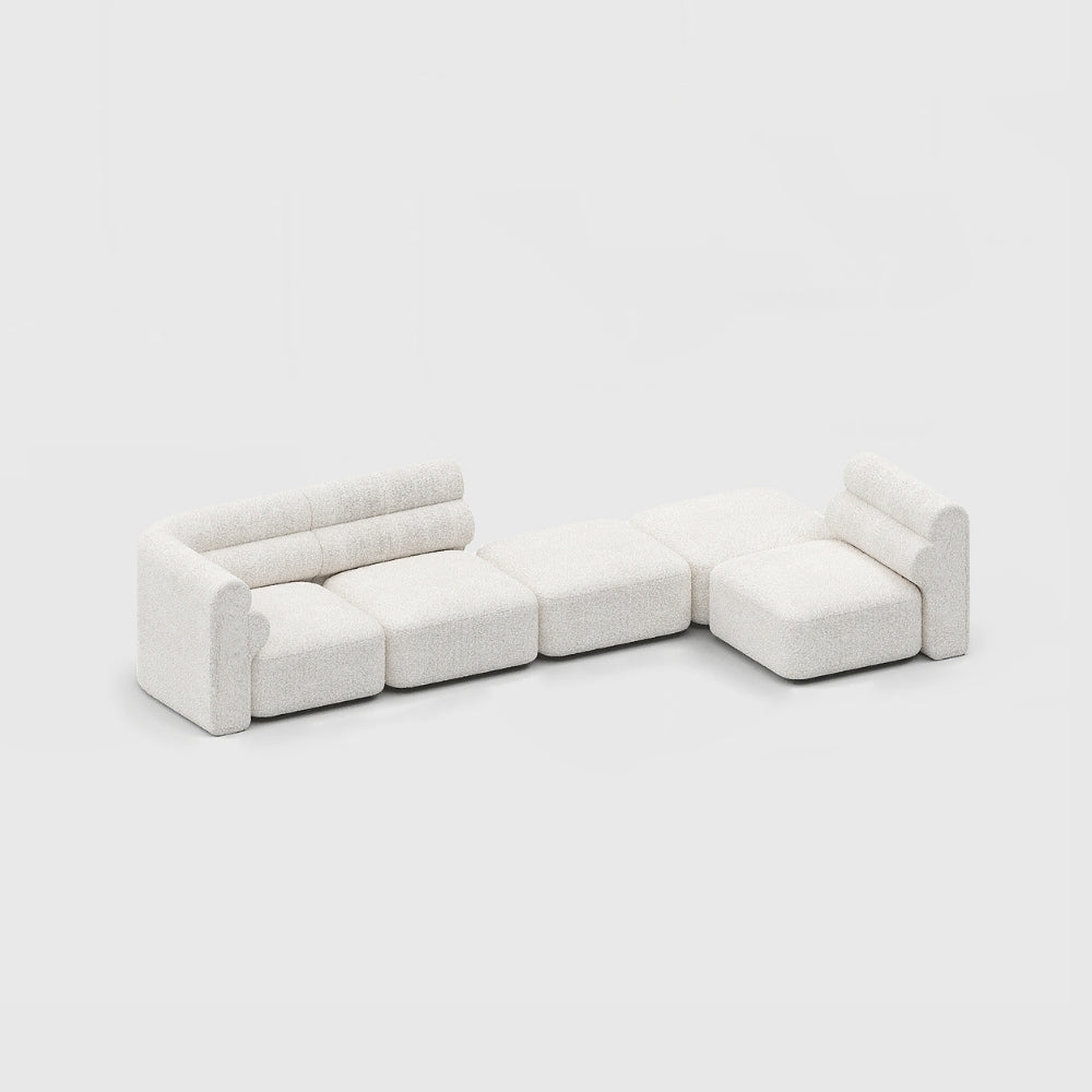 Loaf Modular Sofa - 5 Pieces Configuration