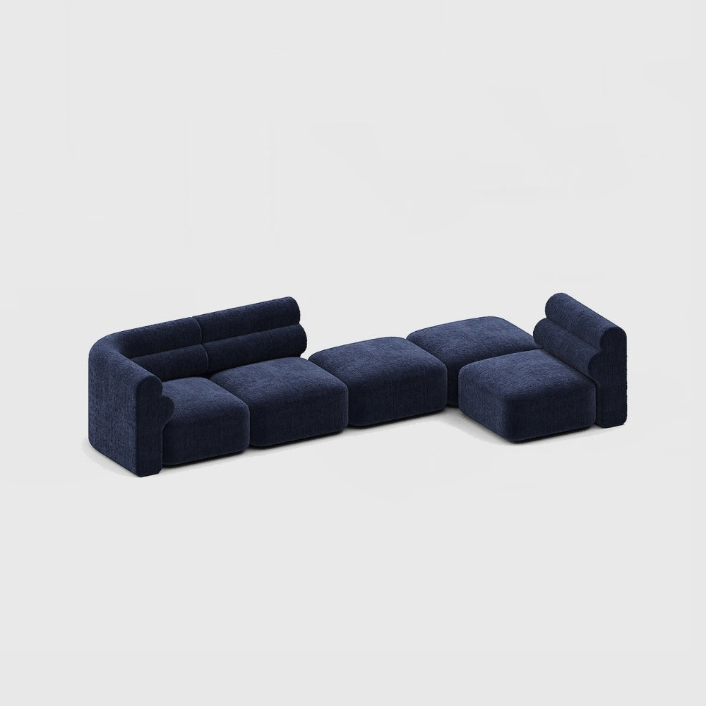 Loaf Modular Sofa - 5 Pieces Configuration