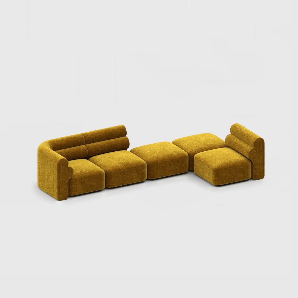 Loaf Modular Sofa - 5 Pieces Configuration