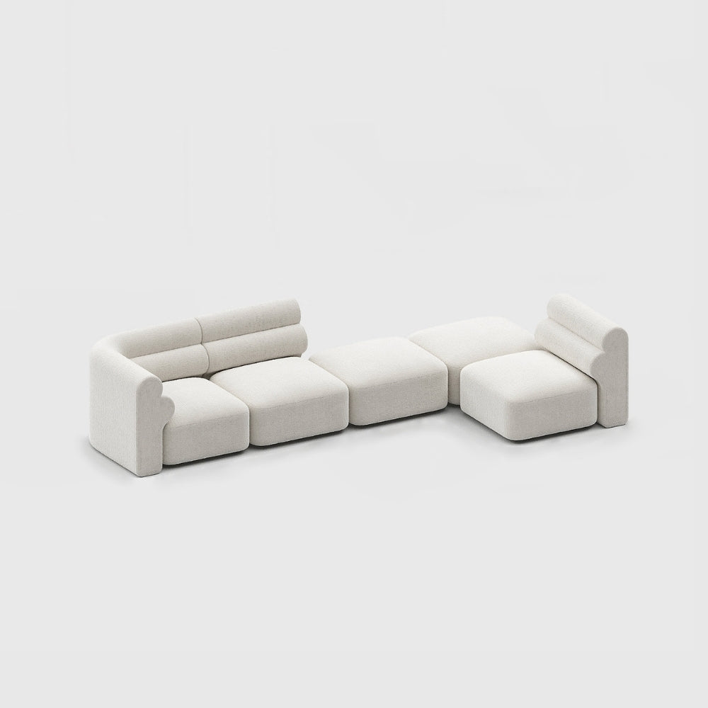 Loaf Modular Sofa - 5 Pieces Configuration
