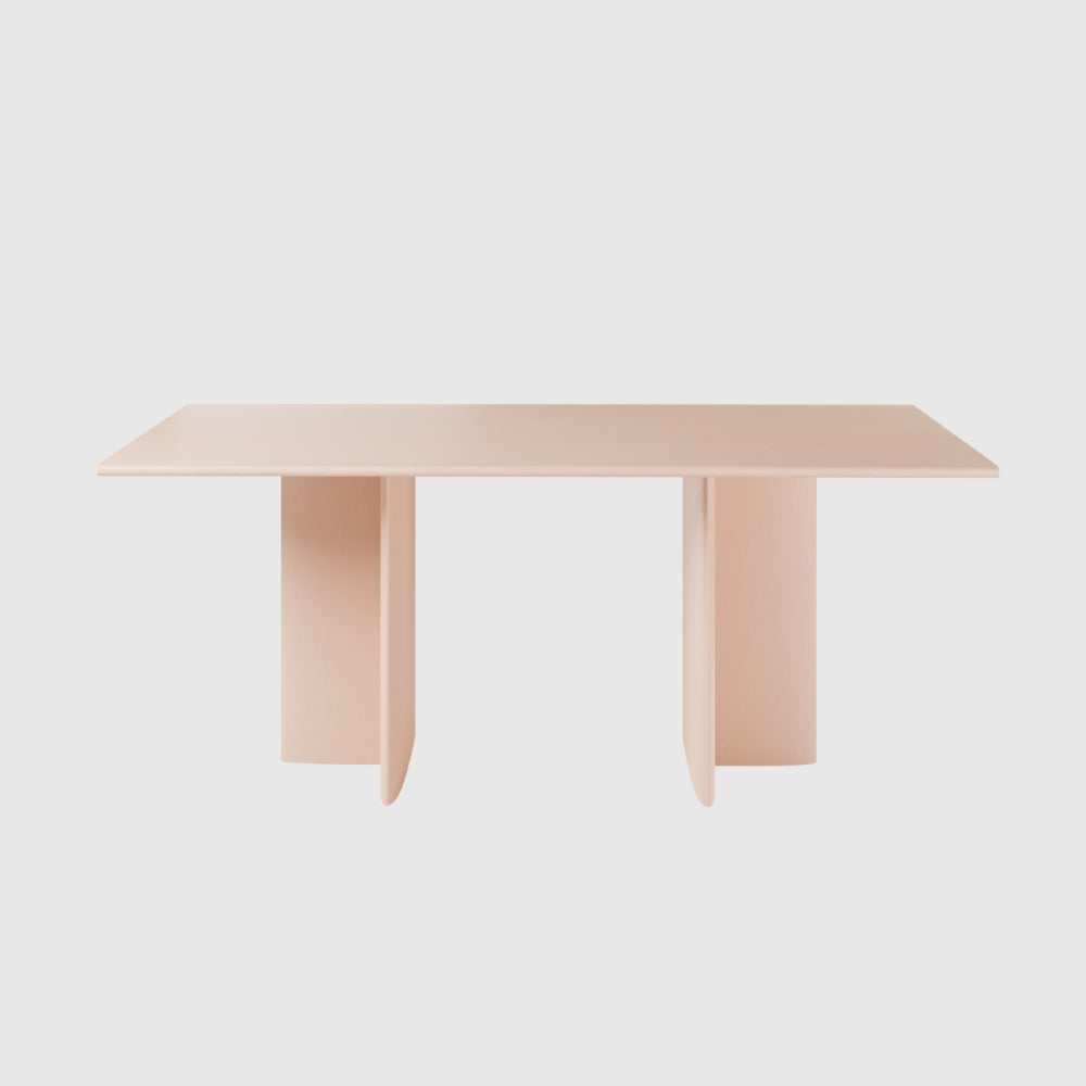 Iris Long Table - Peach
