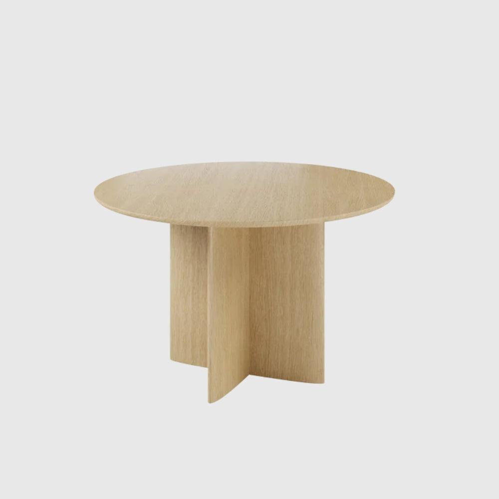 Iris Round Table - Oak