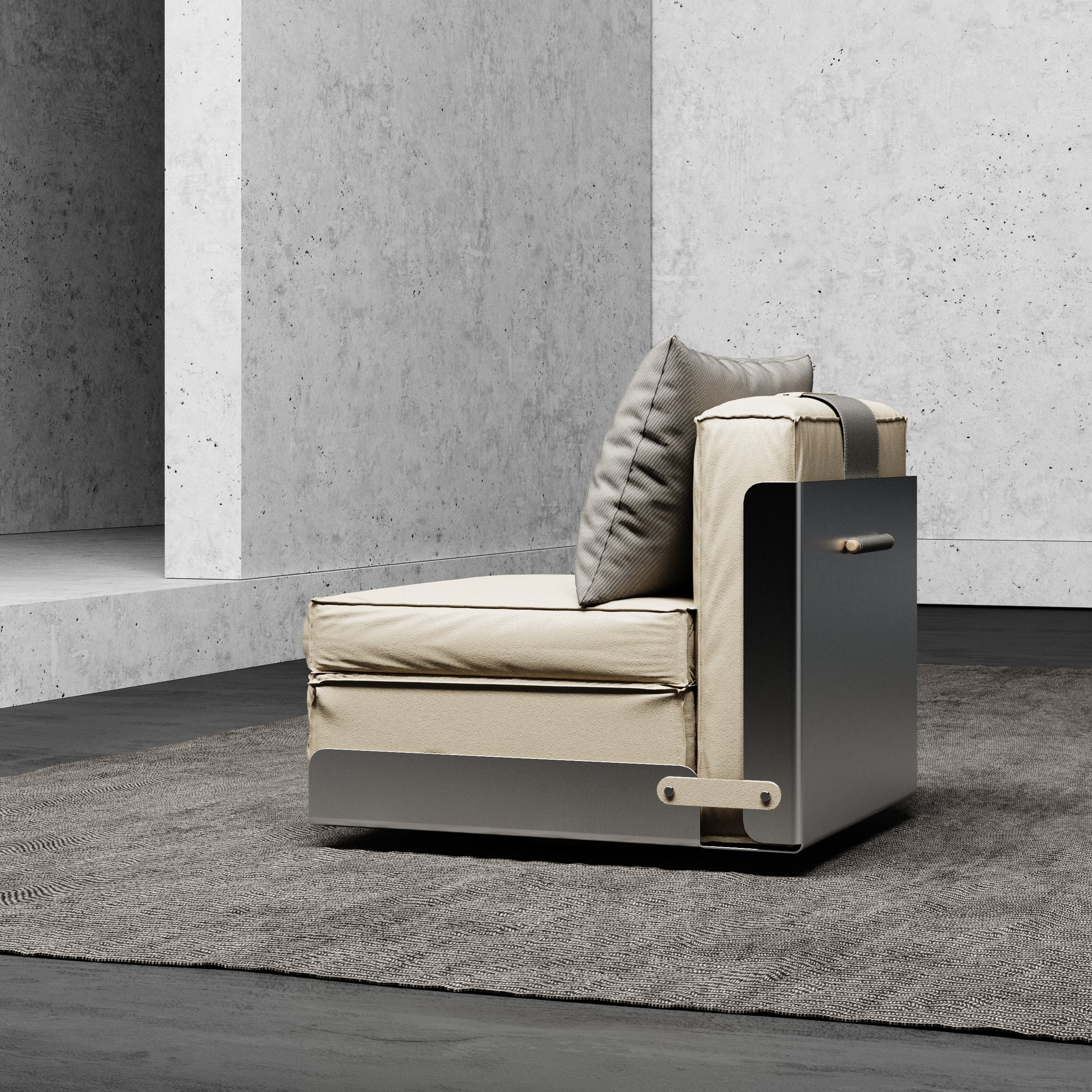 New Piece_Quadrate Lounge Chair_Cream_Lounge Chair_4